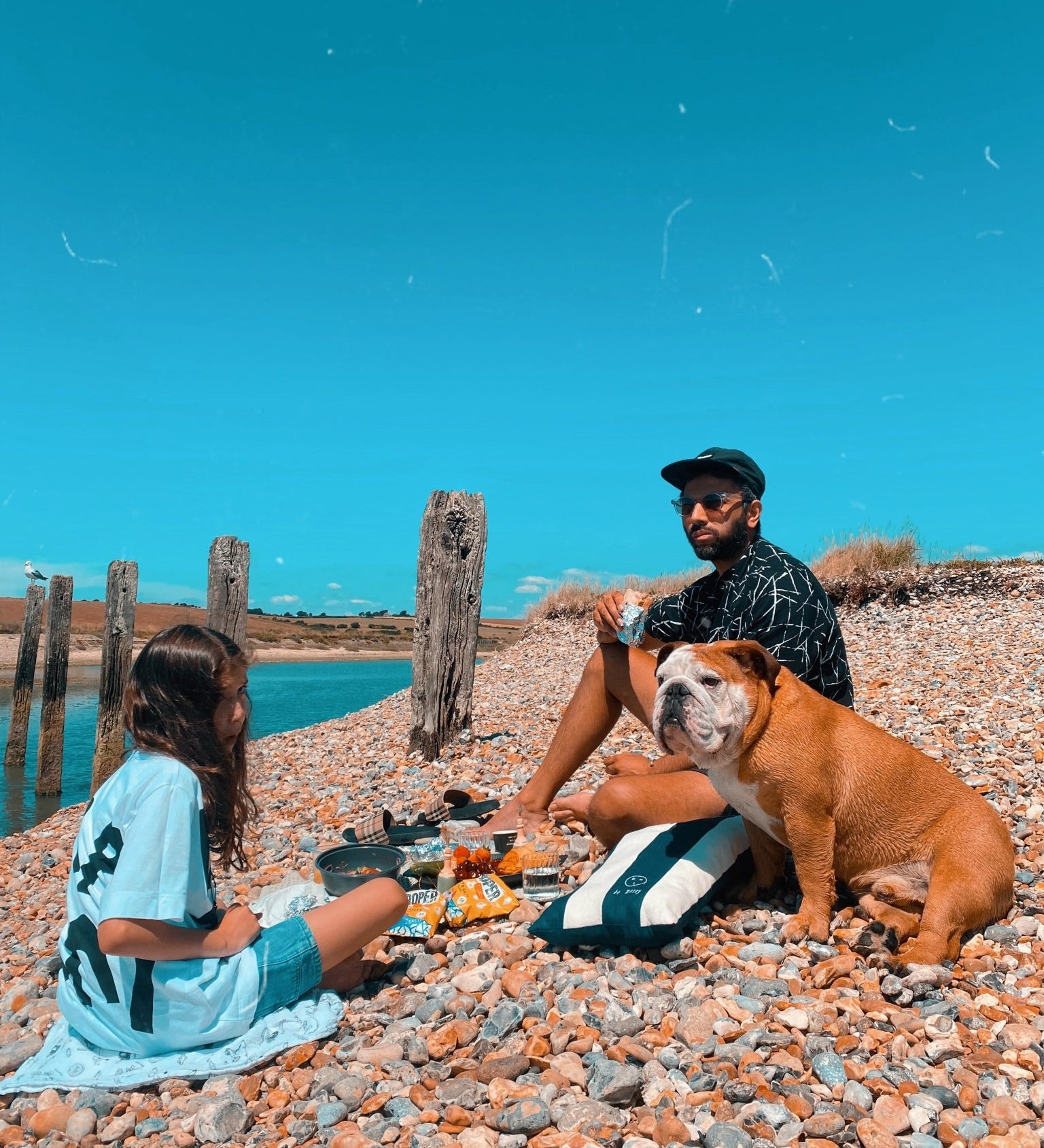 Doggy Beach Bliss: Living the Best Life" - Bulb London Studio