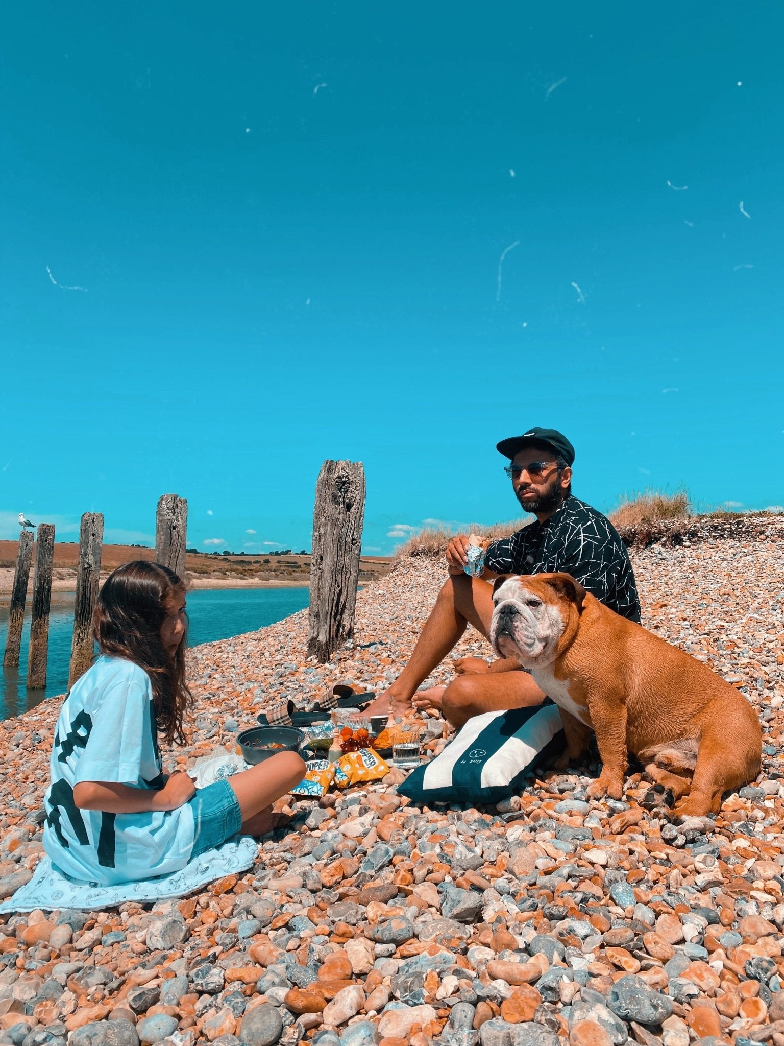 Doggy Beach Bliss: Living the Best Life" - Bulb London Studio