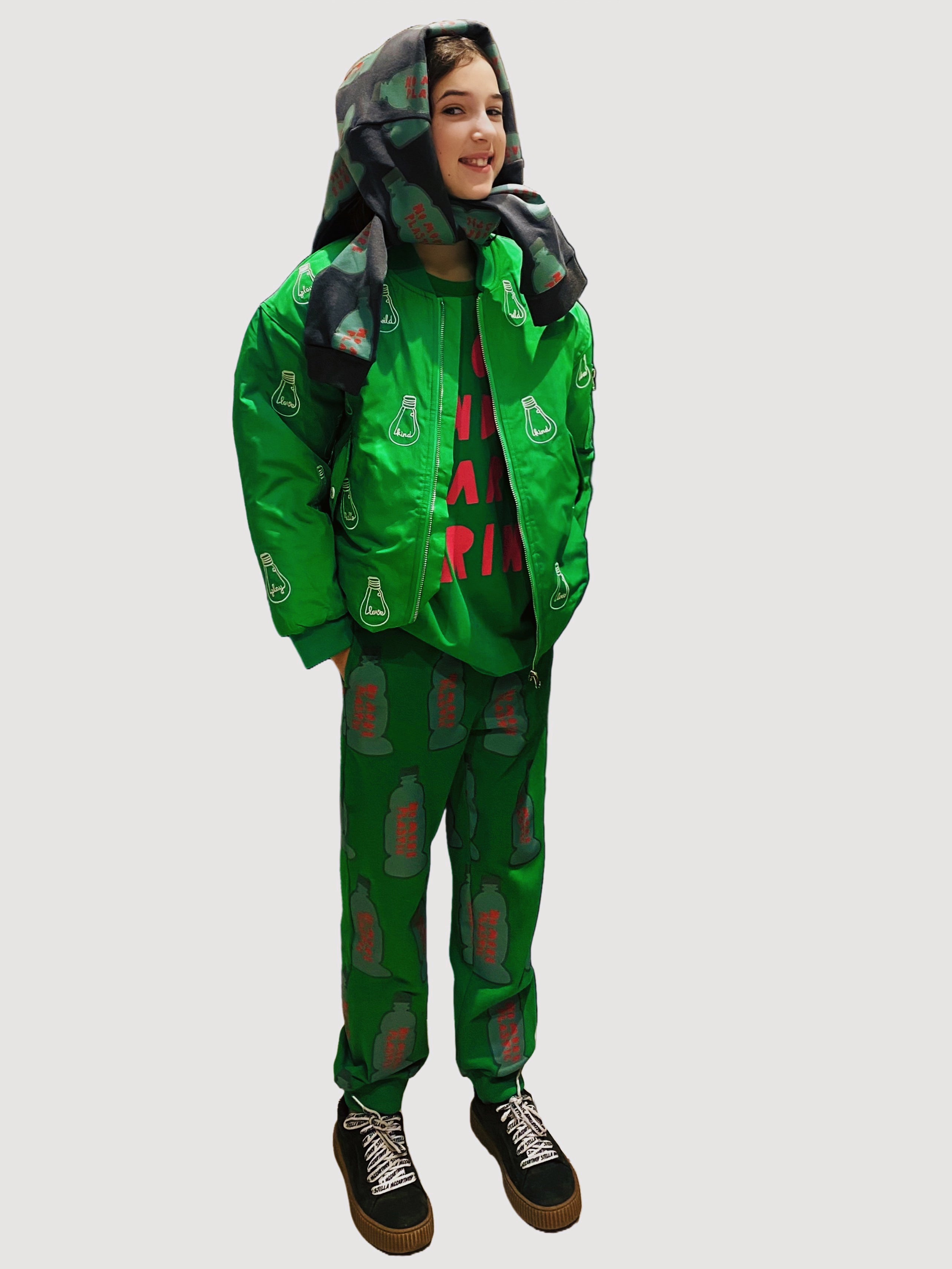 Bulb' Bomber Jacket Green - Bulb London Studio