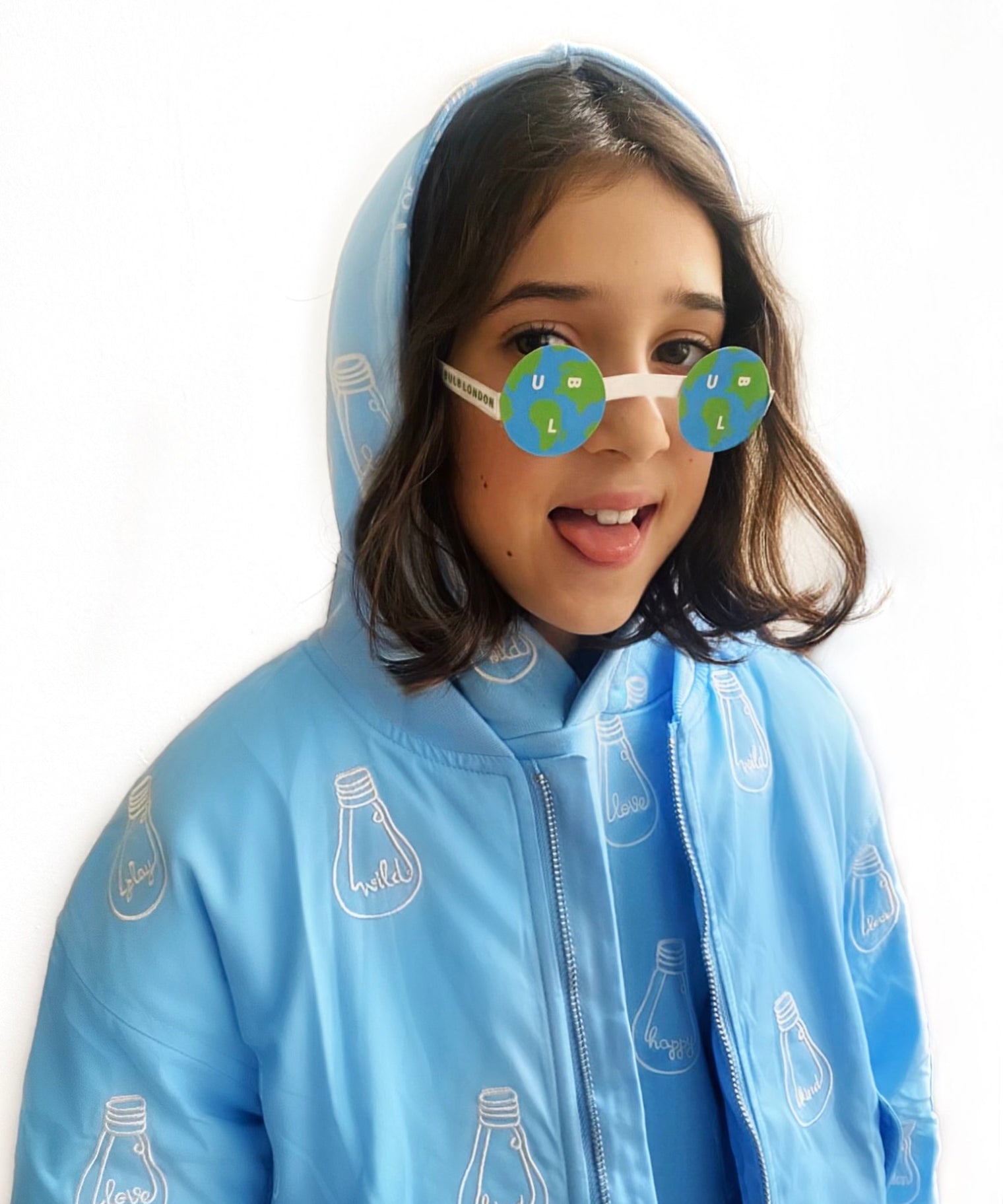 Bulb' Bomber Jacket Blue - Bulb London Studio