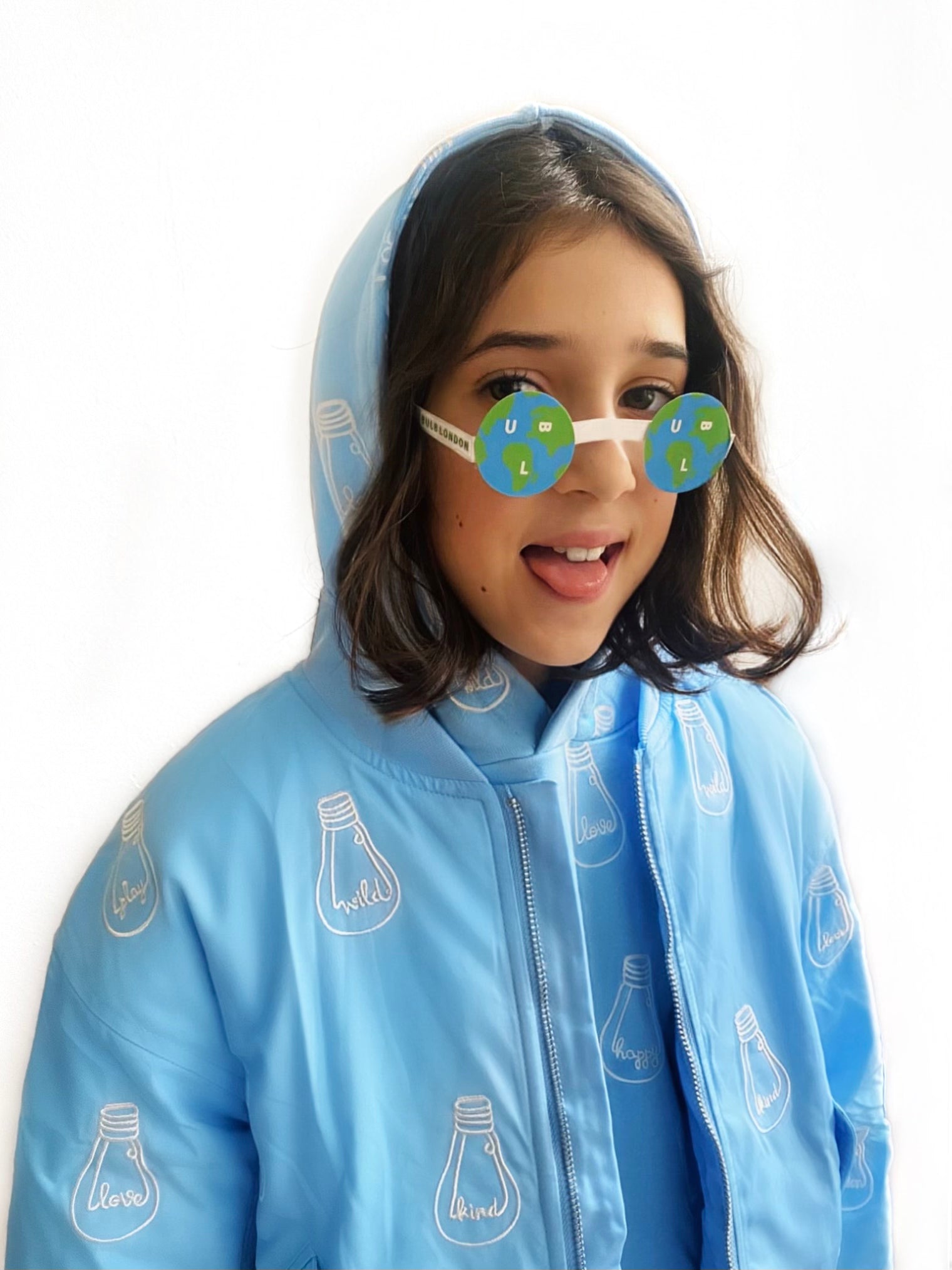 Bulb' Bomber Jacket Blue - Bulb London Studio