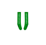 'Departures' Green Socks - BULB LONDON 
