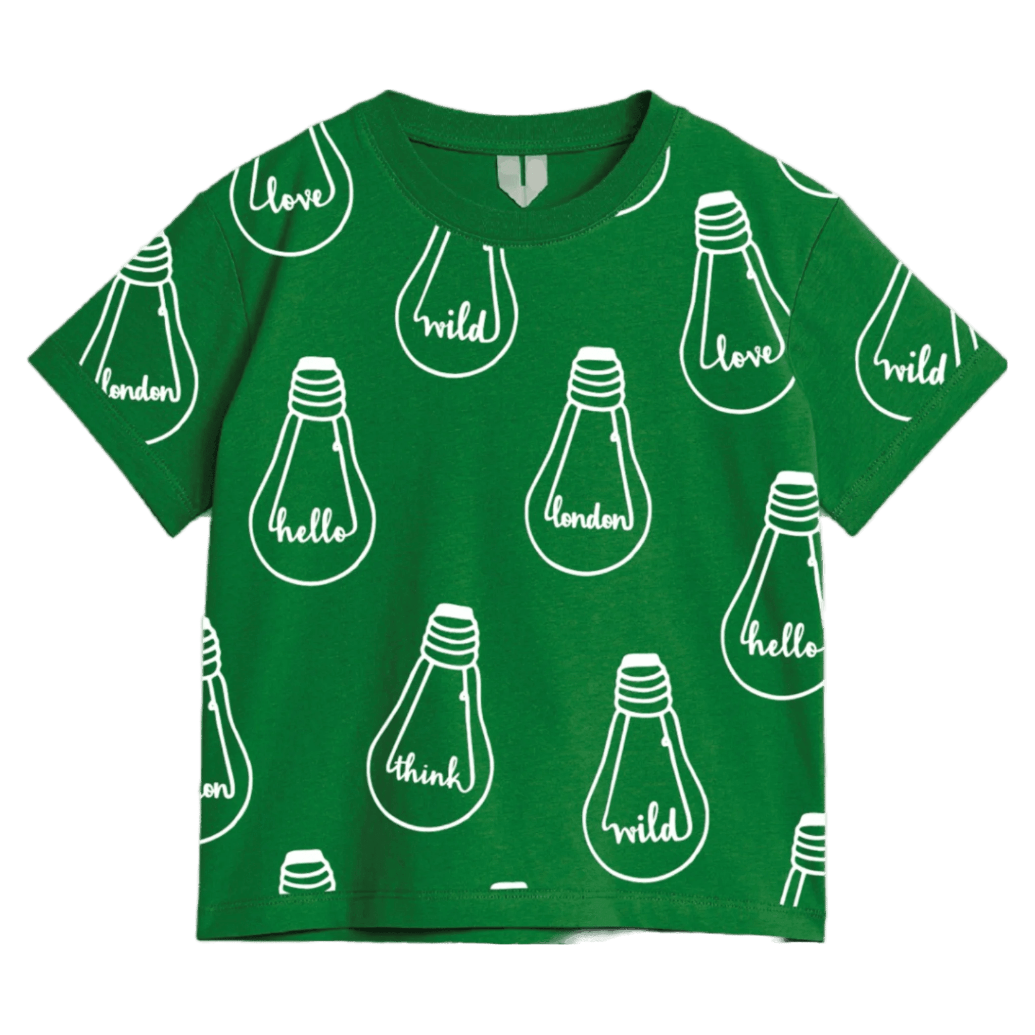 bulb kids tshirt green
